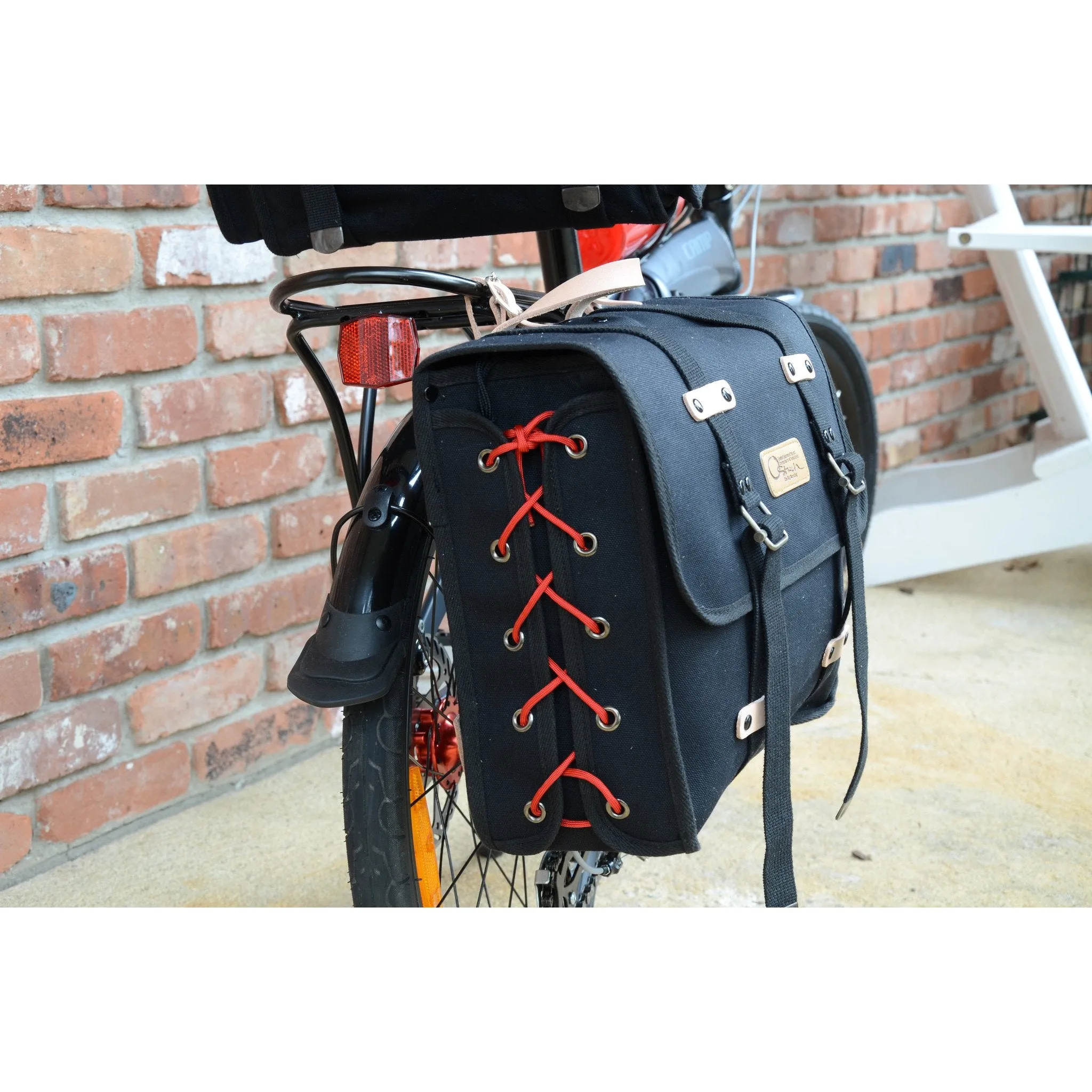 Ostrich DLX Pannier Bag Khaki Green