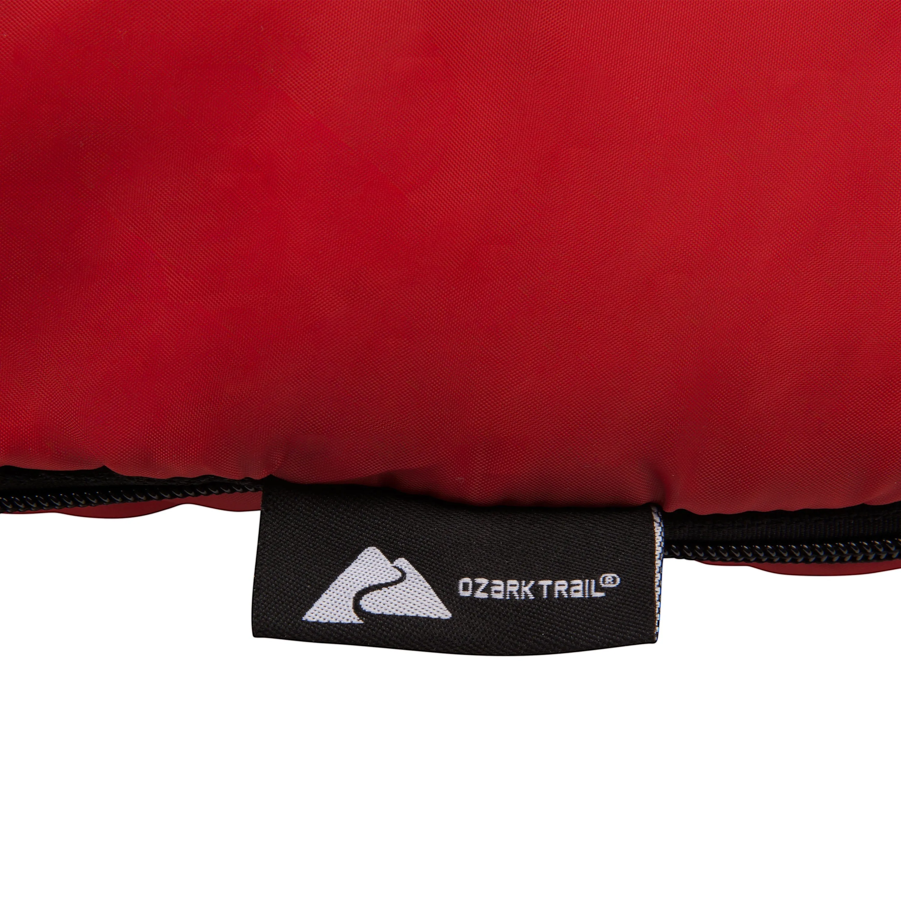 Ozark Trail 50-Degree Warm Weather Red Sleeping Bag, 33"x75"