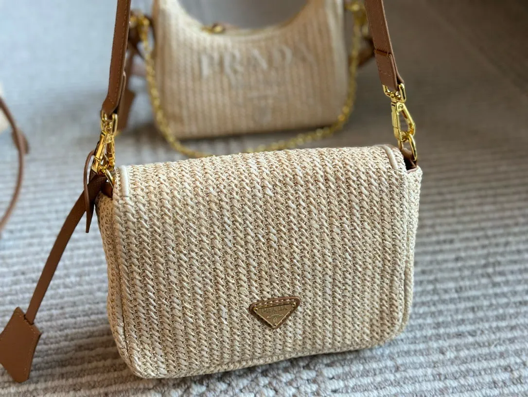 PD282 Crochet Shoulder Bag / 8.2x5.5x2.7inch