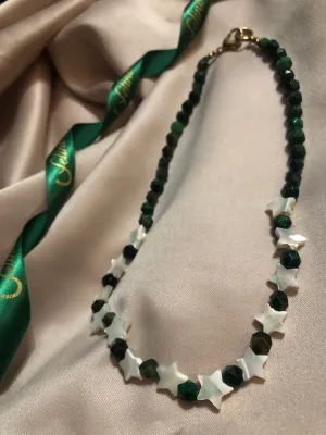Pegase Malachite Necklace