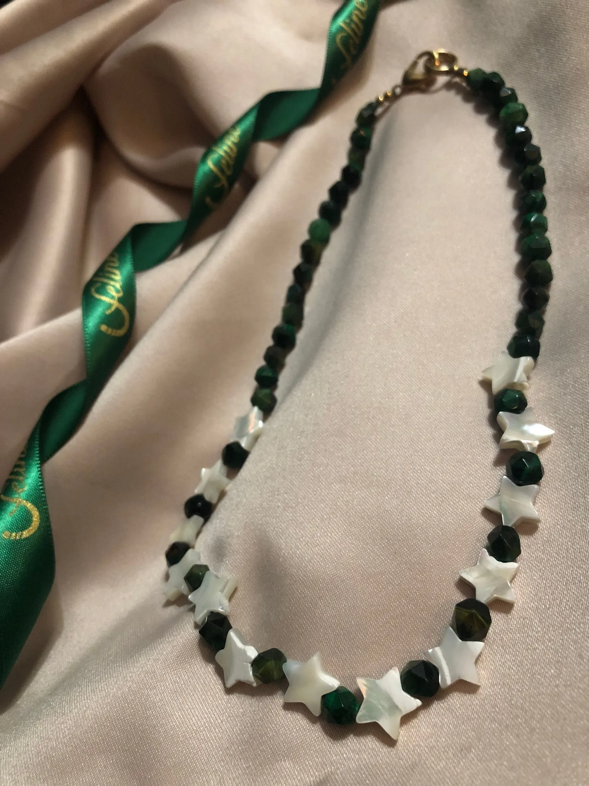Pegase Malachite Necklace