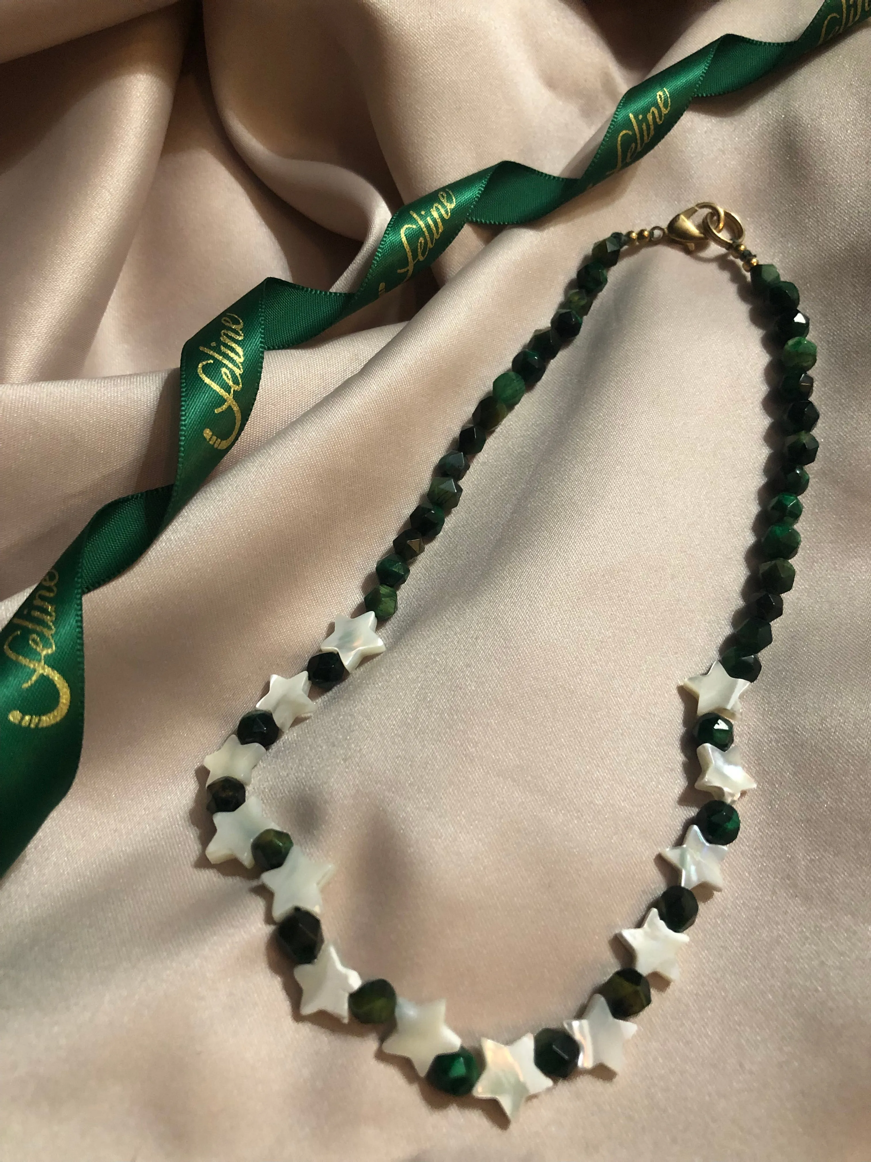 Pegase Malachite Necklace