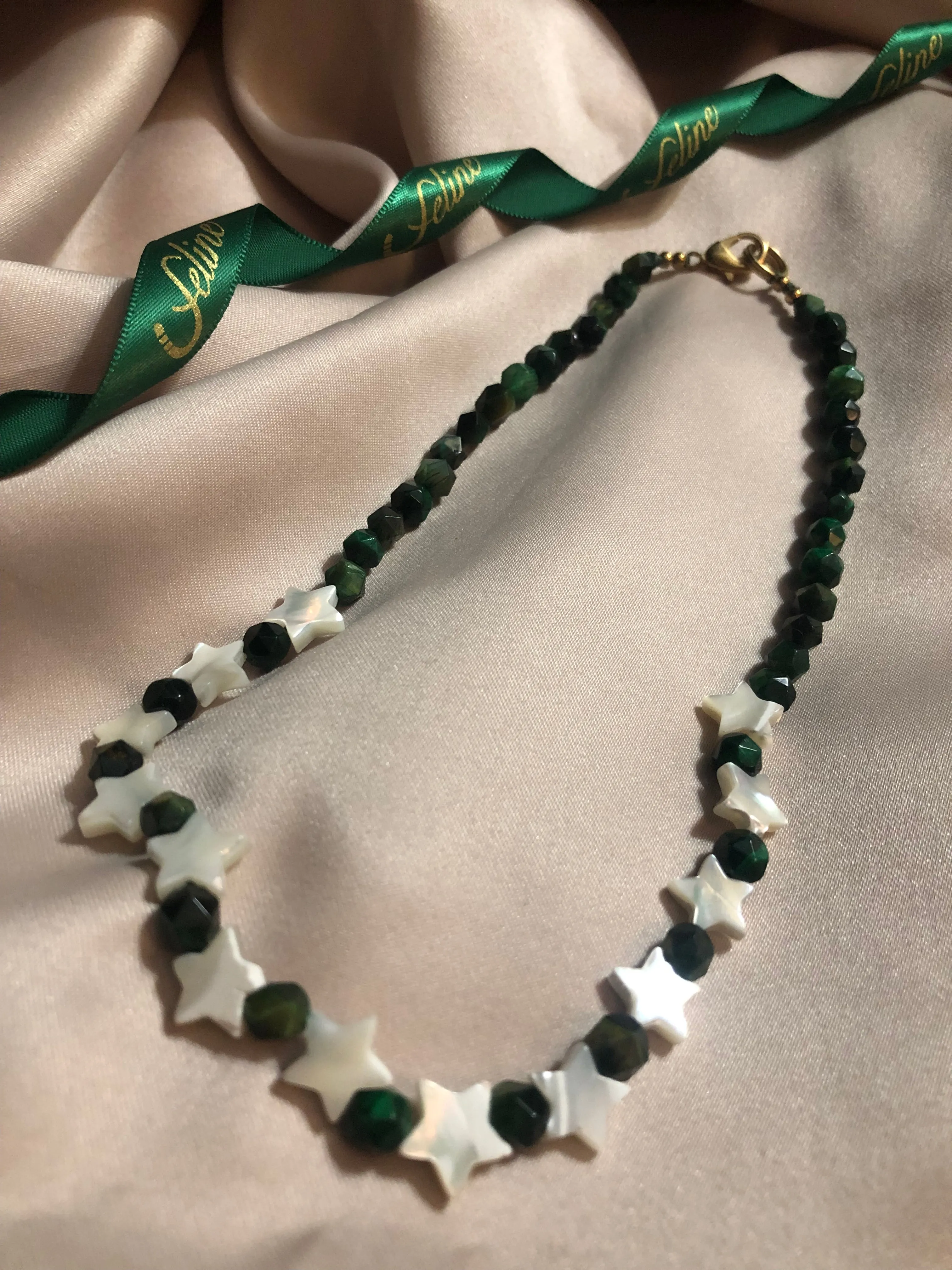 Pegase Malachite Necklace