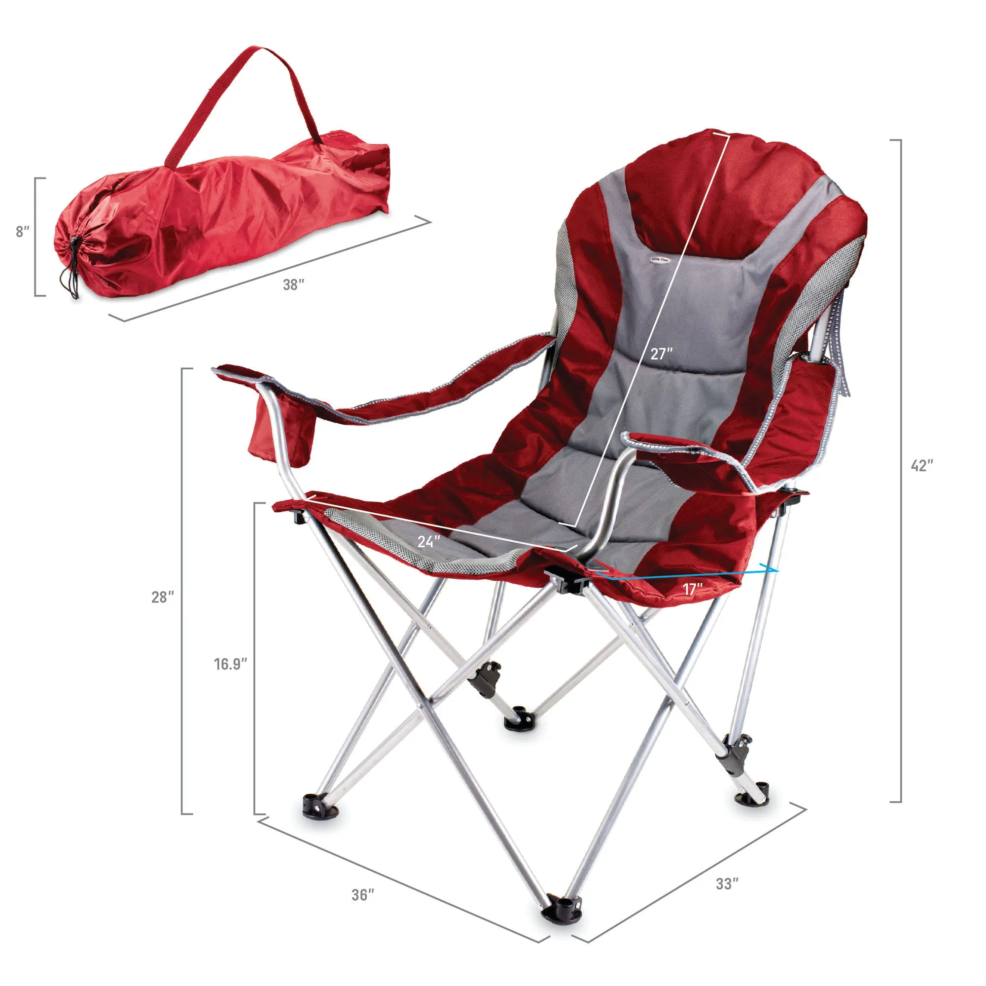 Philadelphia Phillies - Reclining Camp Chair