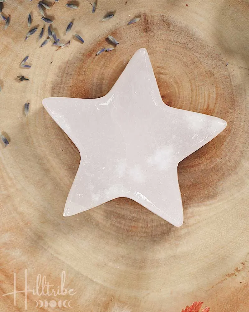 Pink Mangano Calcite Star