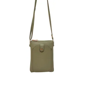 Pocket Front Mini Phone Bag - Olive