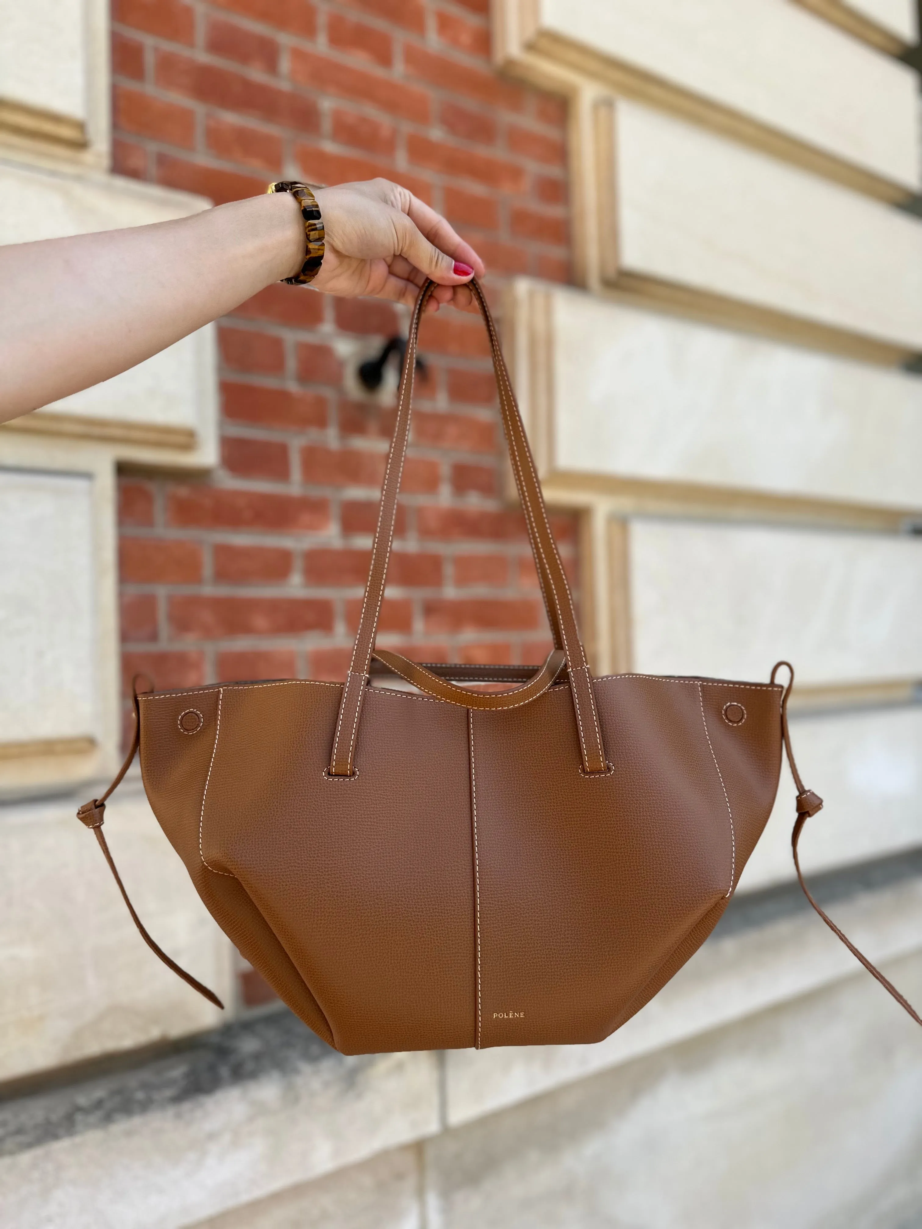 Polene cyme mini tan