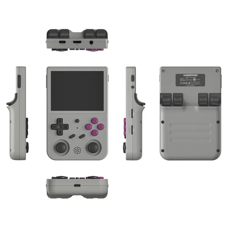 Portable RG353V Handheld Gaming Console with Dual OS - Android 11 & Linux, 3.5 Inch Display, Wireless Connectivity