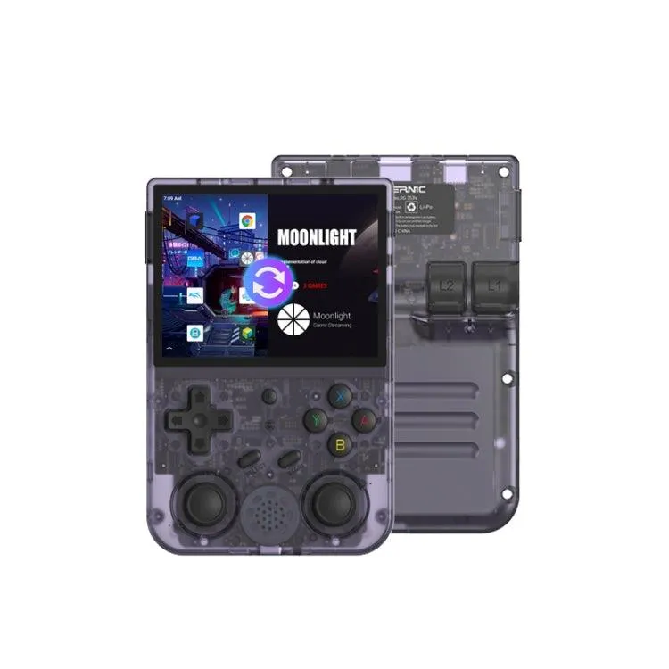 Portable RG353V Handheld Gaming Console with Dual OS - Android 11 & Linux, 3.5 Inch Display, Wireless Connectivity
