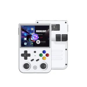 Portable RG353V Handheld Gaming Console with Dual OS - Android 11 & Linux, 3.5 Inch Display, Wireless Connectivity