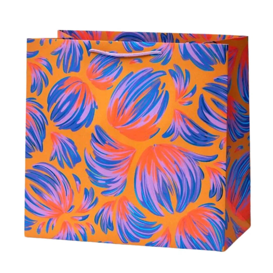 PPSW Floral Feather Gift Bag