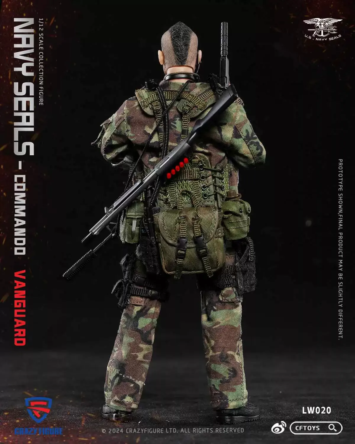 Pre-order 1/12 LWTOYS LW020 SEAL Special Assault Team-Top Soldier