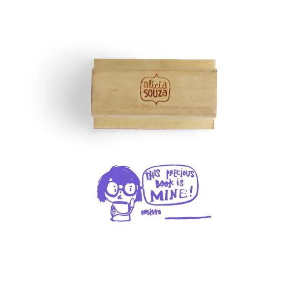 Precious Book Stamp - GIRL