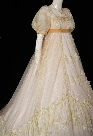 Quaint Lass~Gorgeous Wedding Lolita Flower Trailing Dress