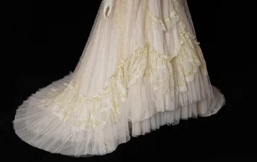 Quaint Lass~Gorgeous Wedding Lolita Flower Trailing Dress