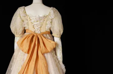 Quaint Lass~Gorgeous Wedding Lolita Flower Trailing Dress