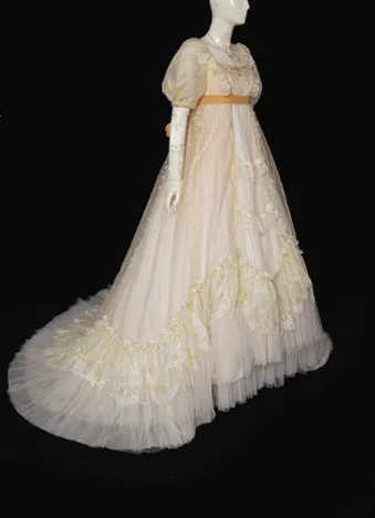 Quaint Lass~Gorgeous Wedding Lolita Flower Trailing Dress
