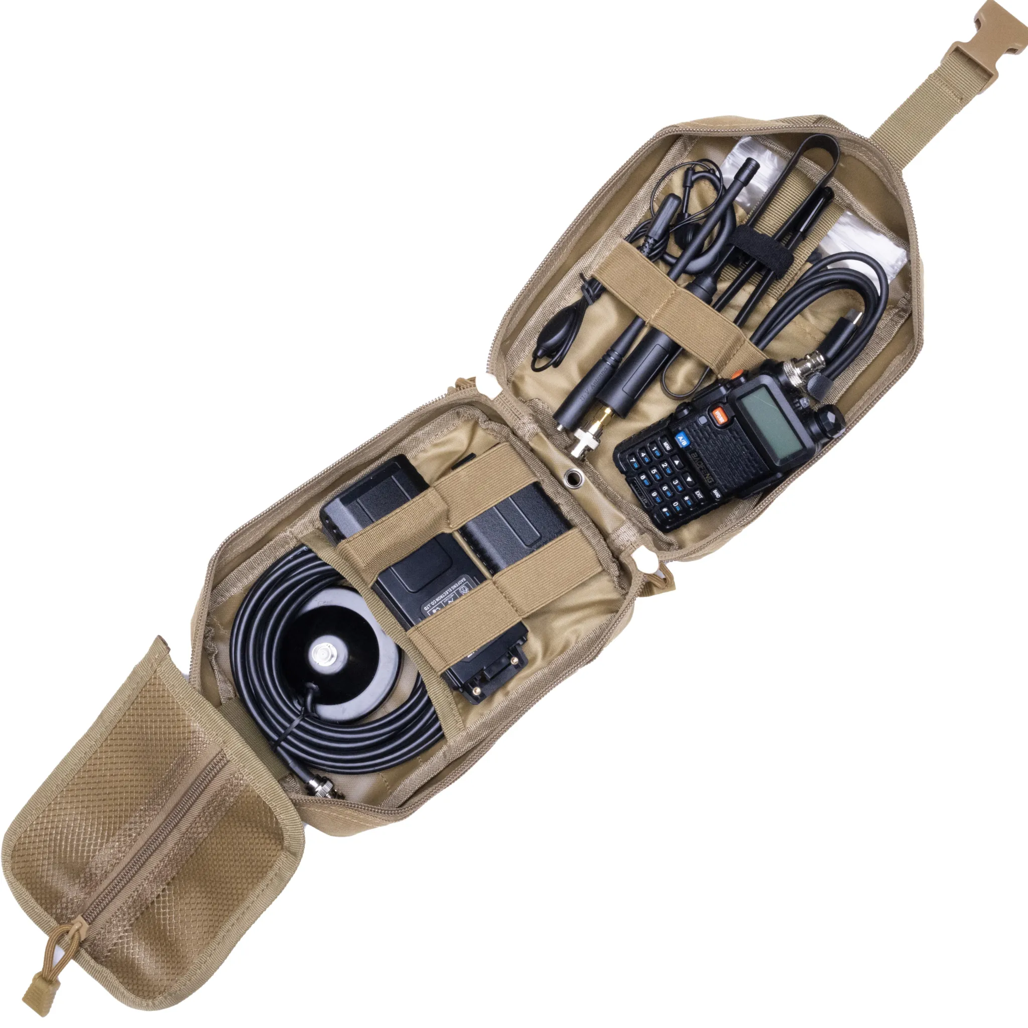 Radio Go Bag for Vehicles BF-F8HP Programmed Radio and Nagoya NA771