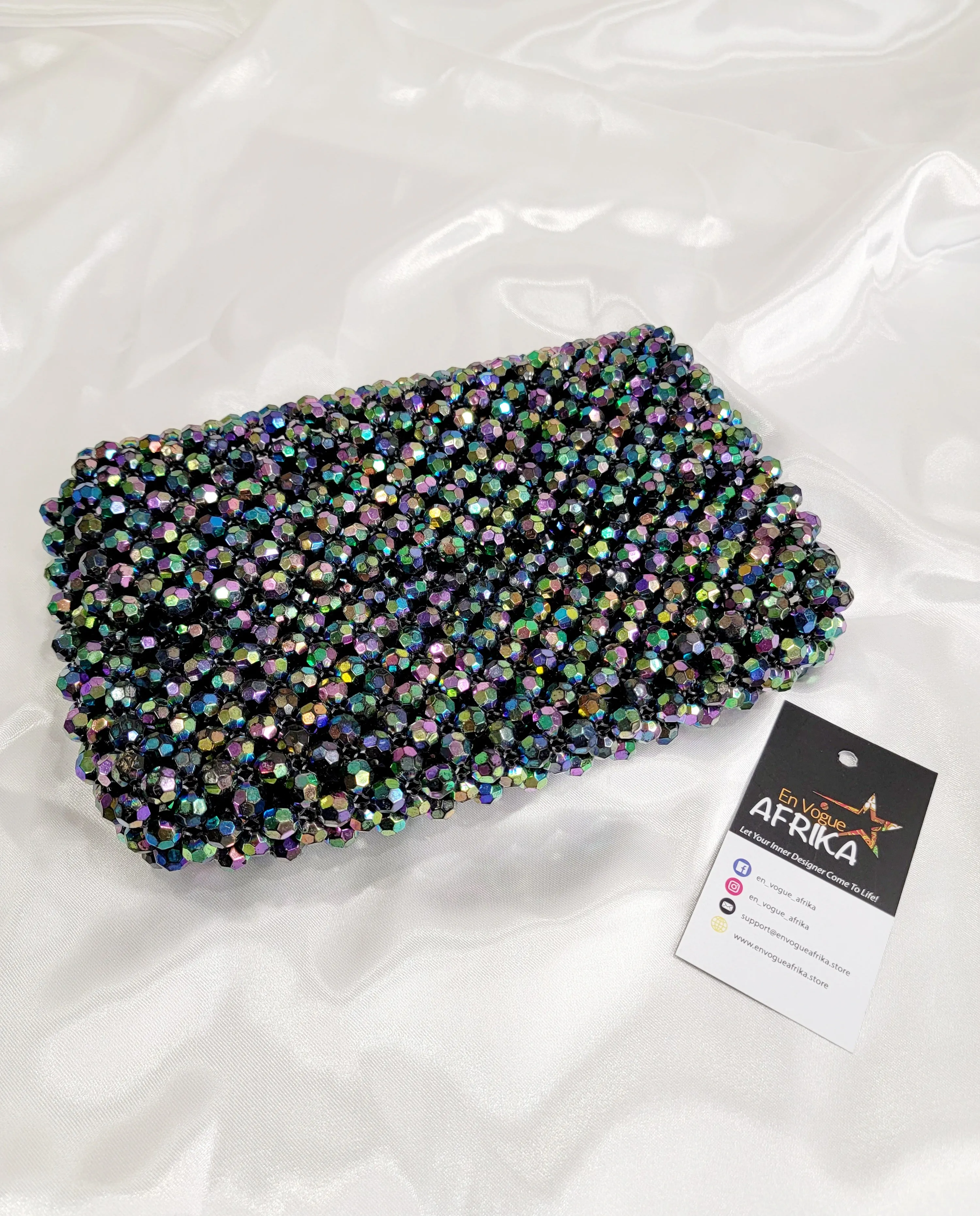 Rhinestone Crystal Clutch Bag