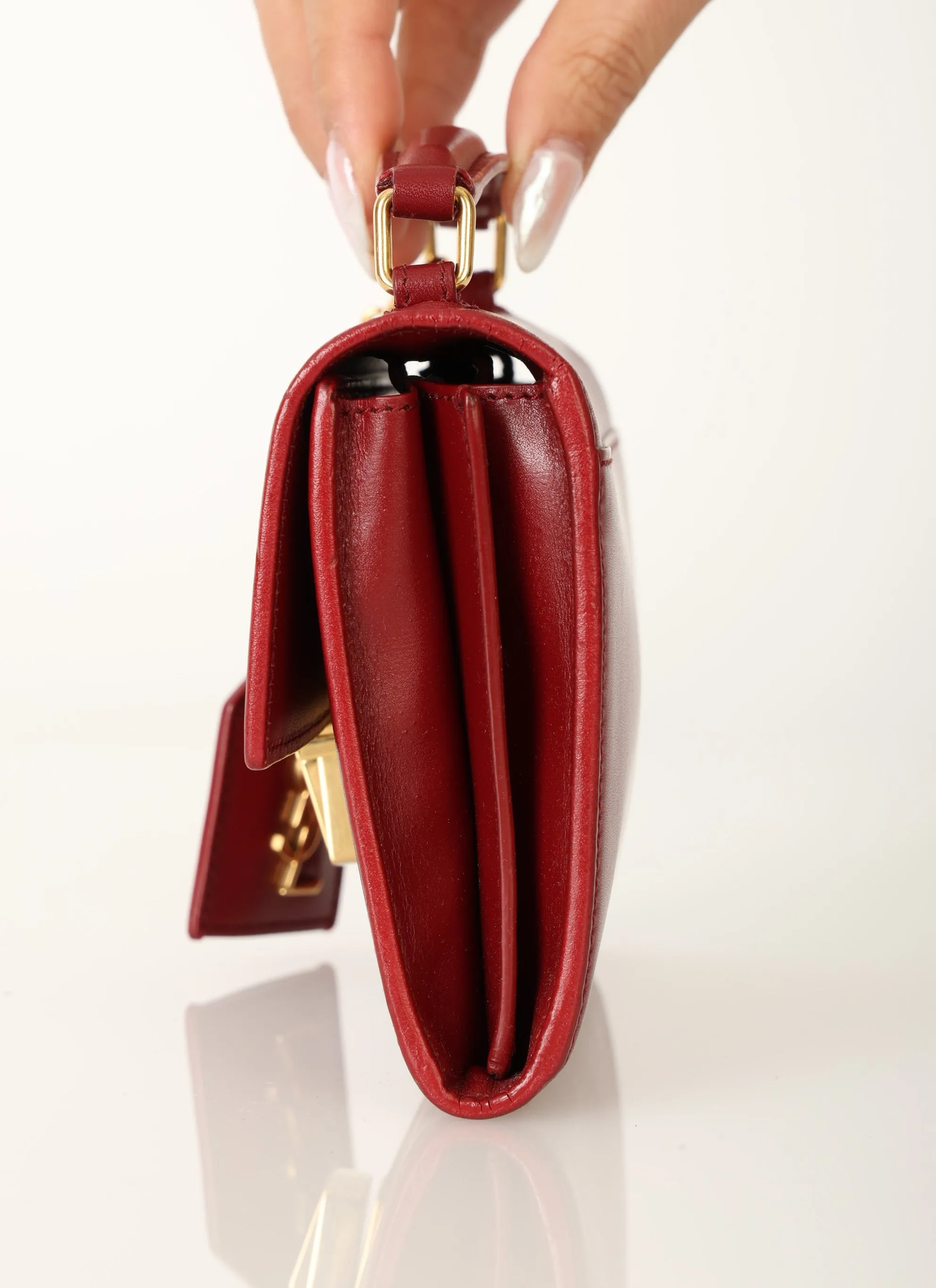 Saint Laurent Mini Briefcase Crossbody