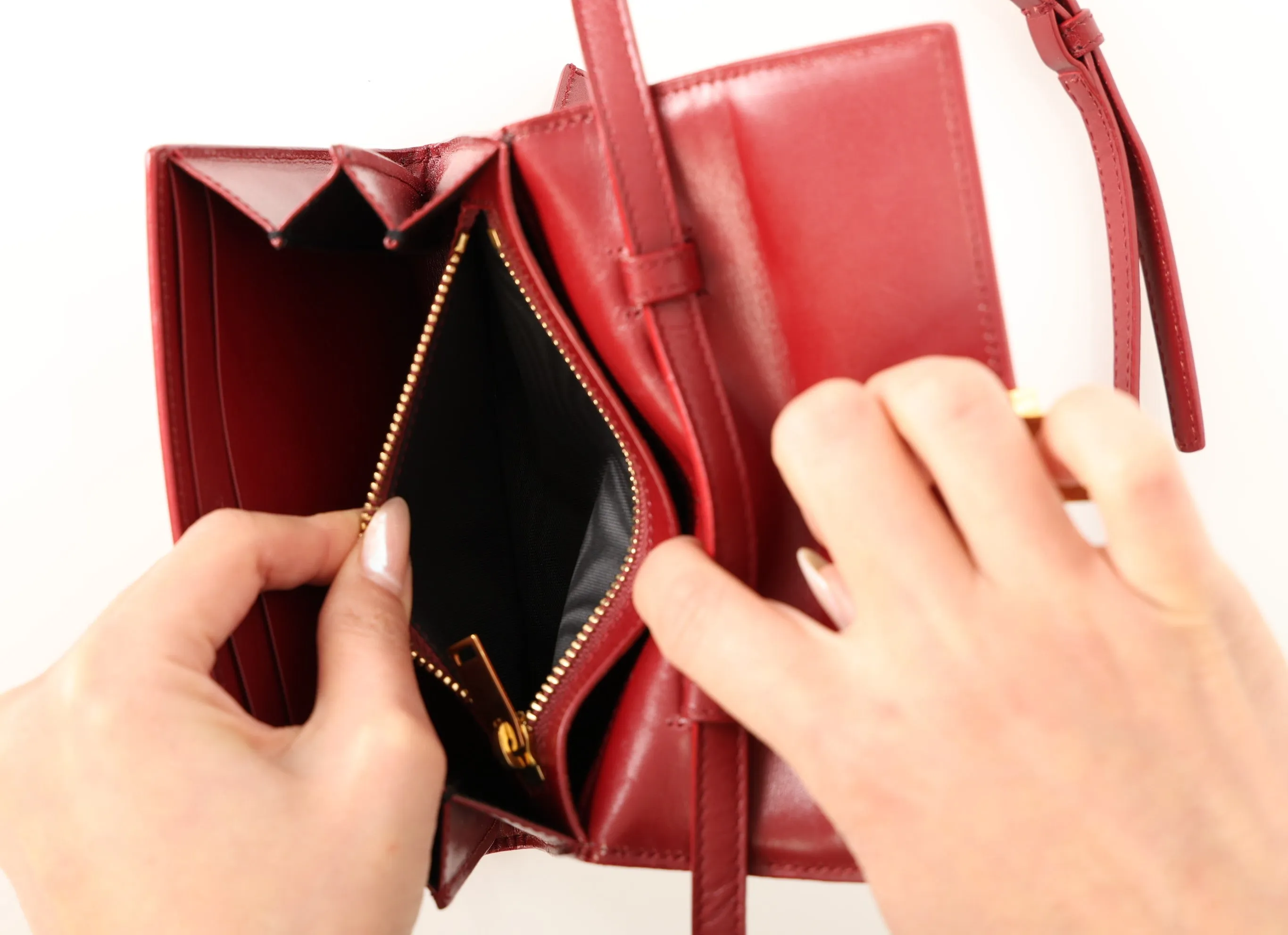 Saint Laurent Mini Briefcase Crossbody