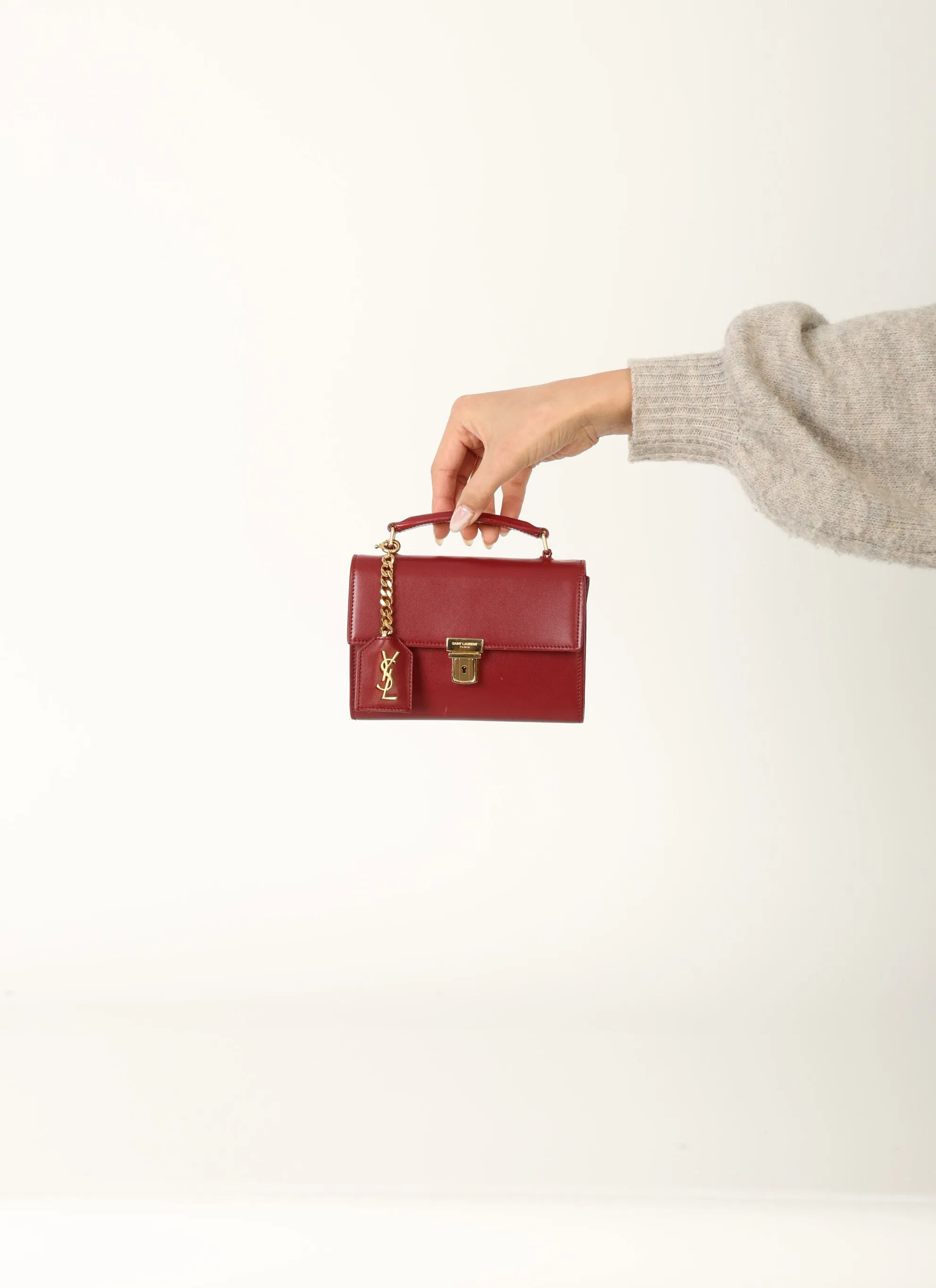Saint Laurent Mini Briefcase Crossbody