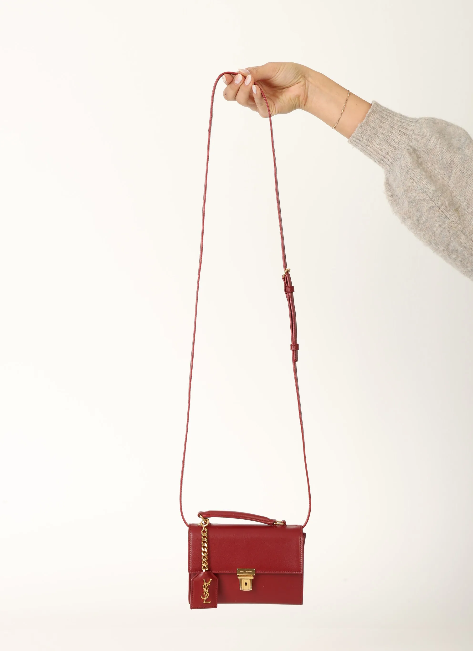 Saint Laurent Mini Briefcase Crossbody
