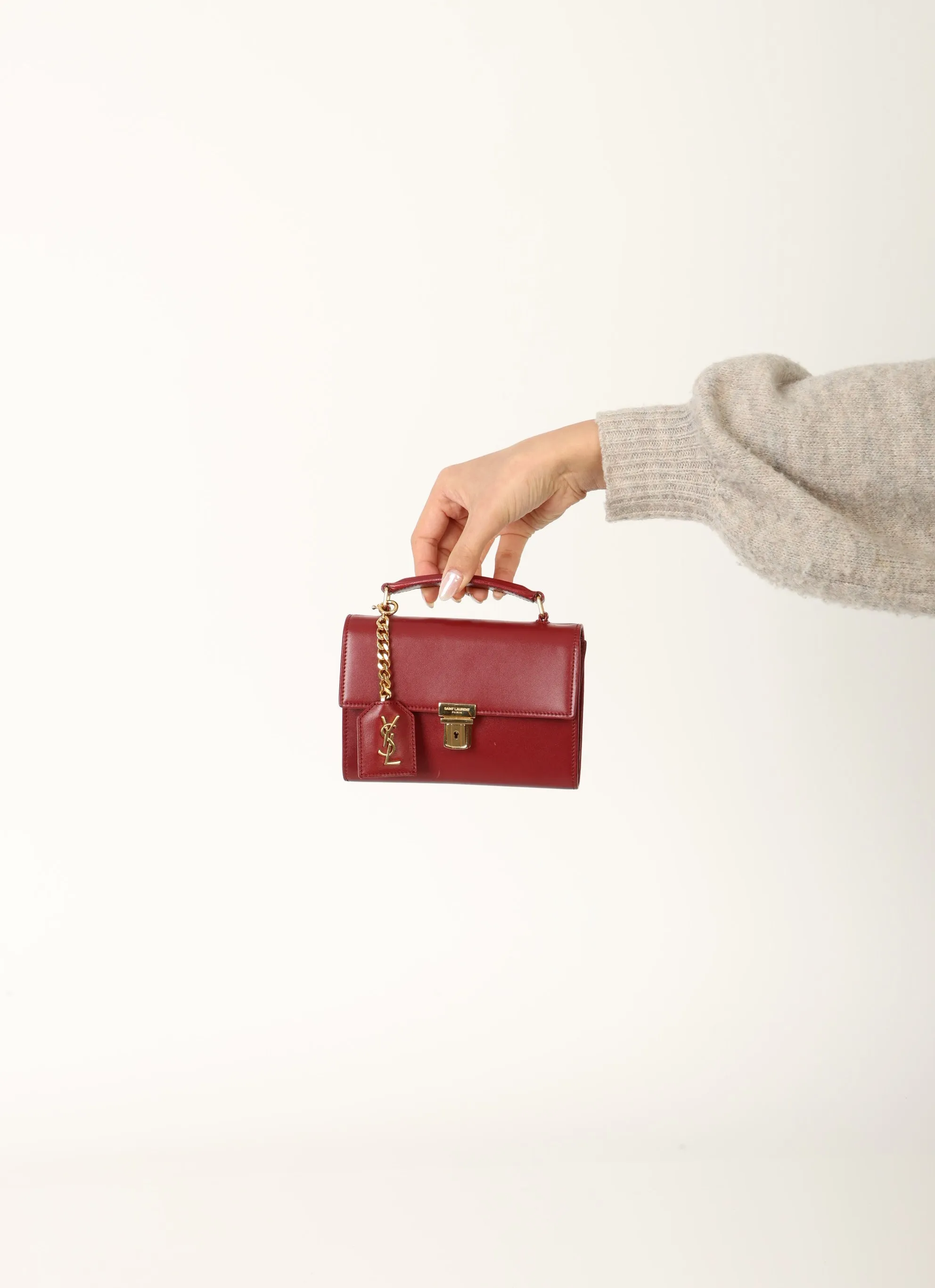 Saint Laurent Mini Briefcase Crossbody
