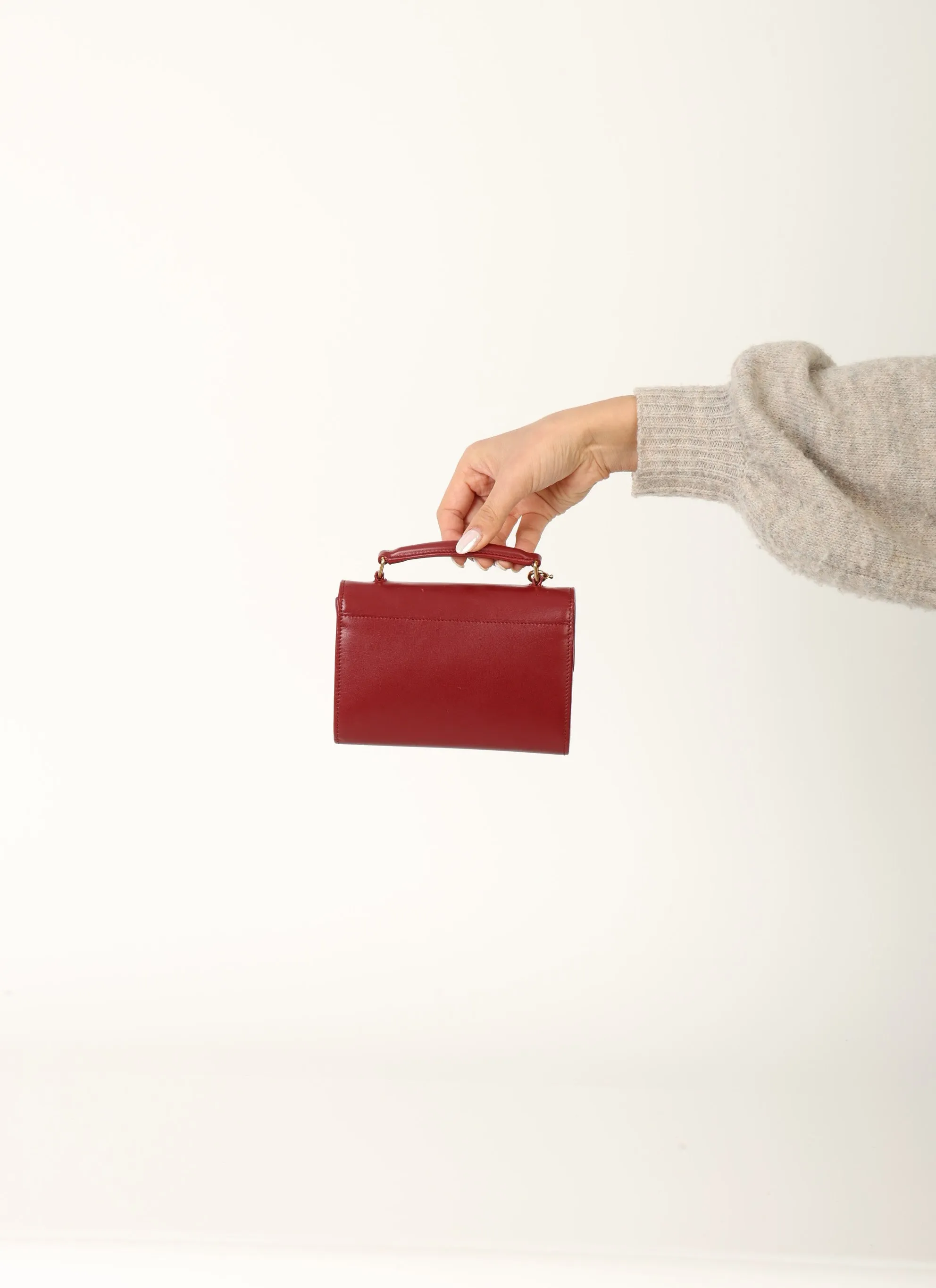 Saint Laurent Mini Briefcase Crossbody