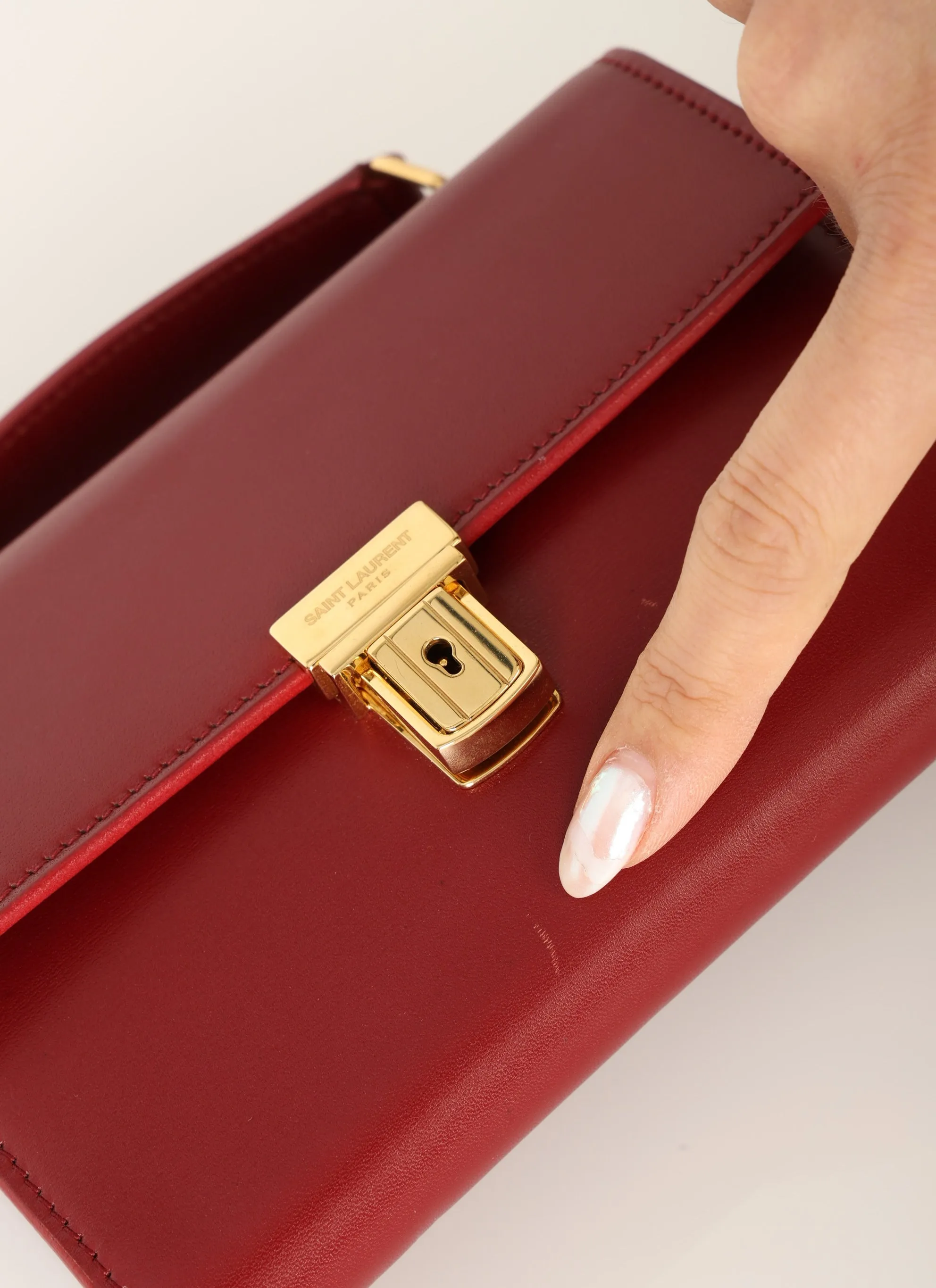 Saint Laurent Mini Briefcase Crossbody