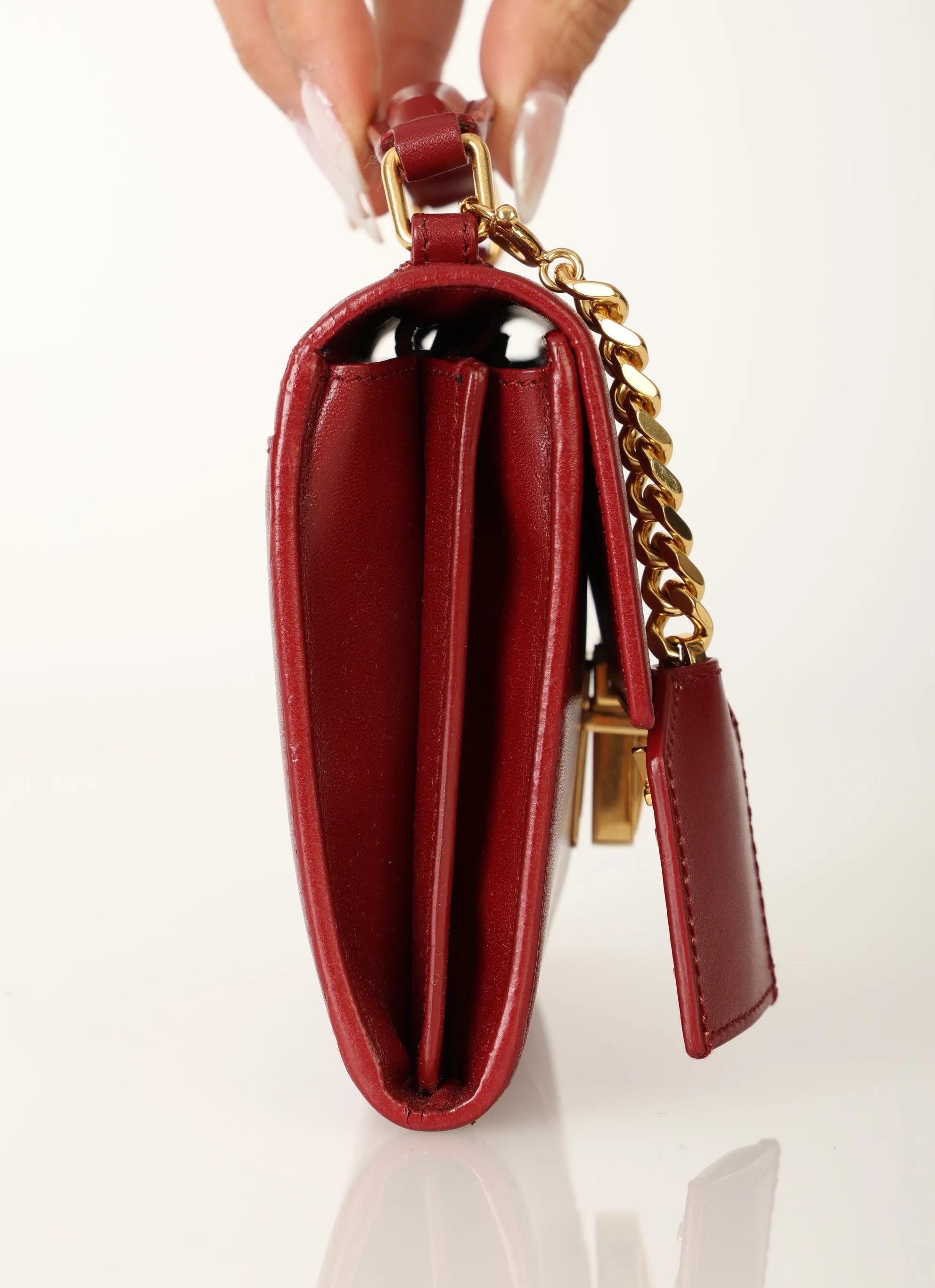 Saint Laurent Mini Briefcase Crossbody