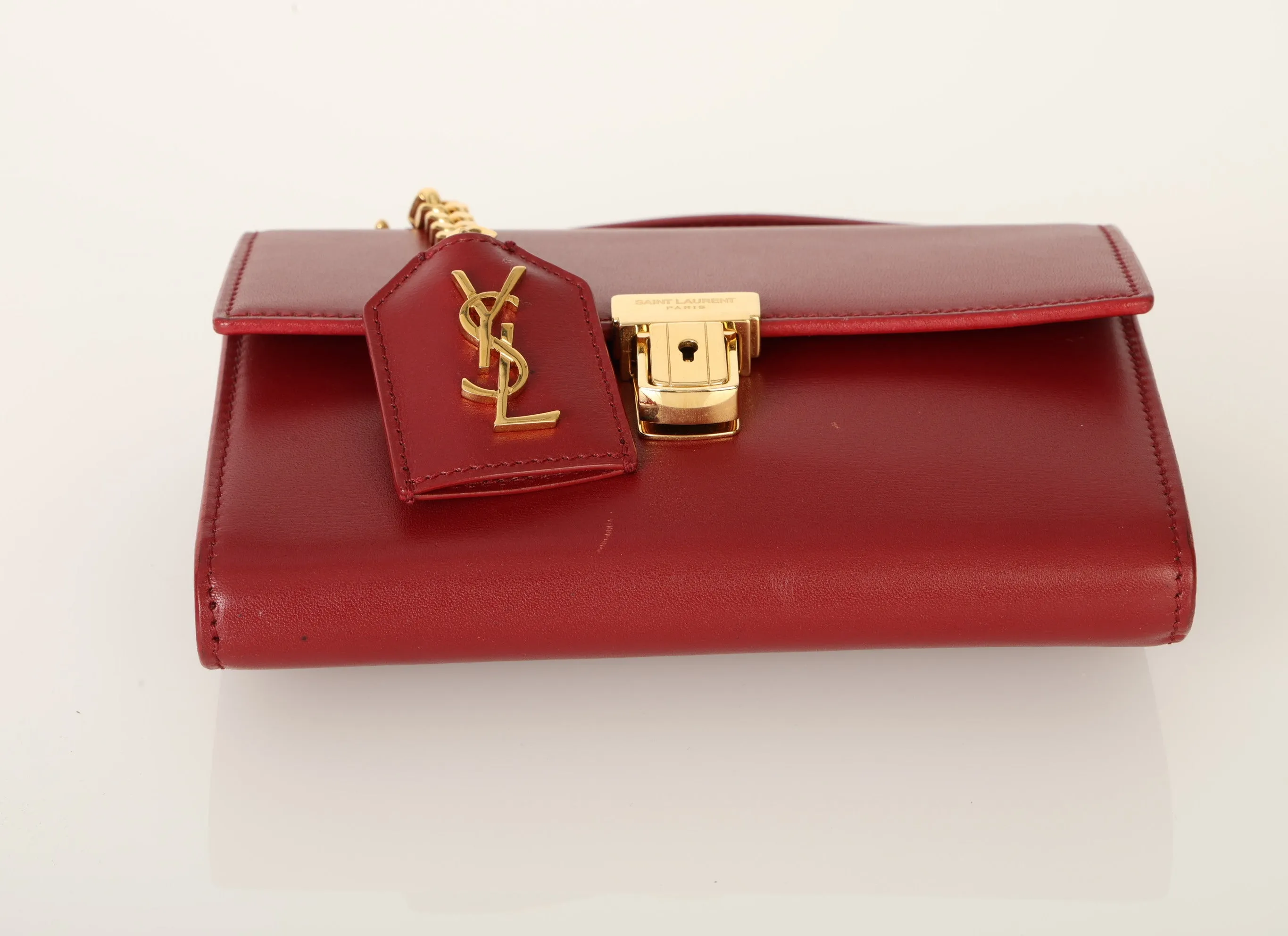Saint Laurent Mini Briefcase Crossbody