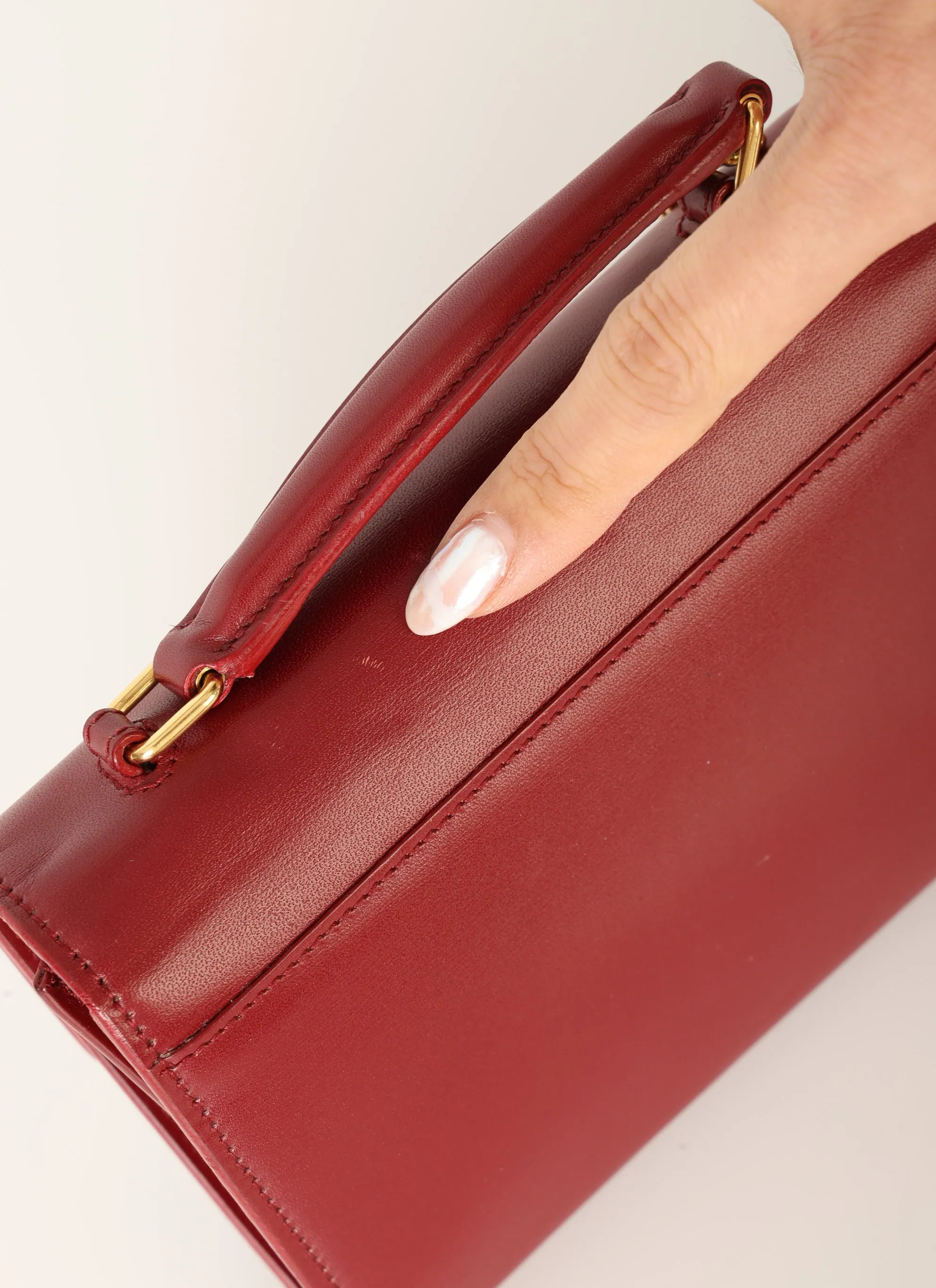 Saint Laurent Mini Briefcase Crossbody