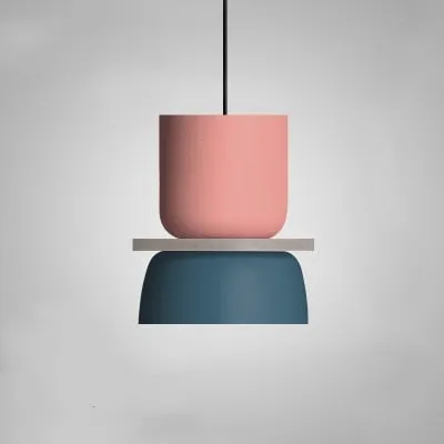 Saturn Halo Colorful LED Pendant lights
