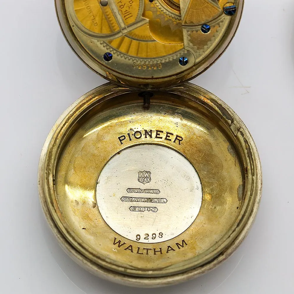 Scarce 1889 Rockford Coin Silver Pocket Watch - 16J, Grade 88, Model 7, Size 18s