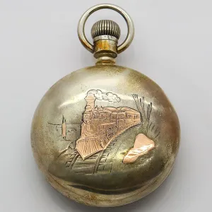Scarce 1889 Rockford Coin Silver Pocket Watch - 16J, Grade 88, Model 7, Size 18s