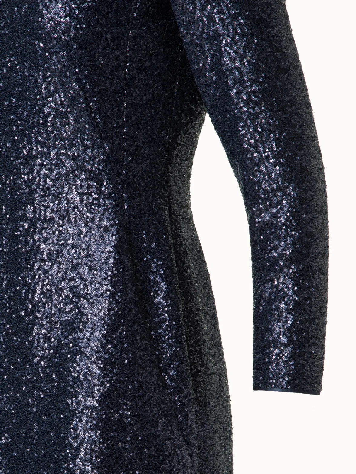 Sequined Sheath Dress in A-Line
