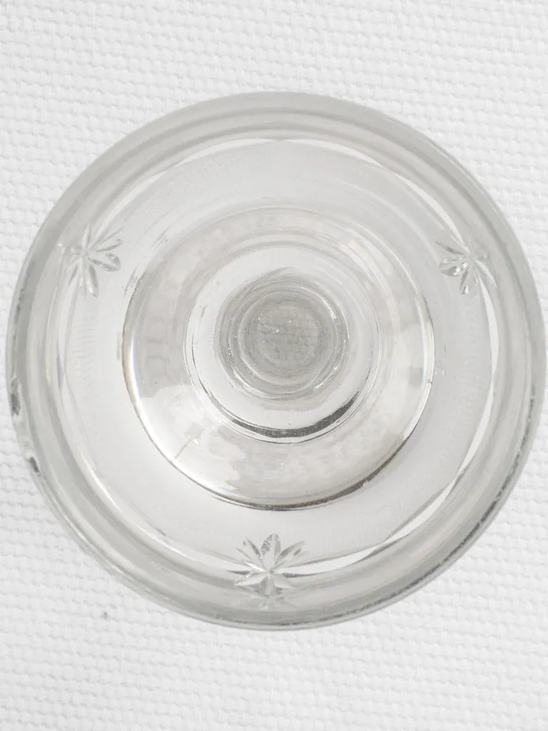 Set of 5 tiny liqueur glasses - 19th century 4"