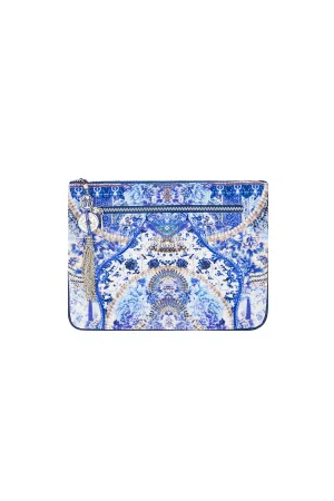 SMALL CANVAS CLUTCH POETS SANCTUARY
