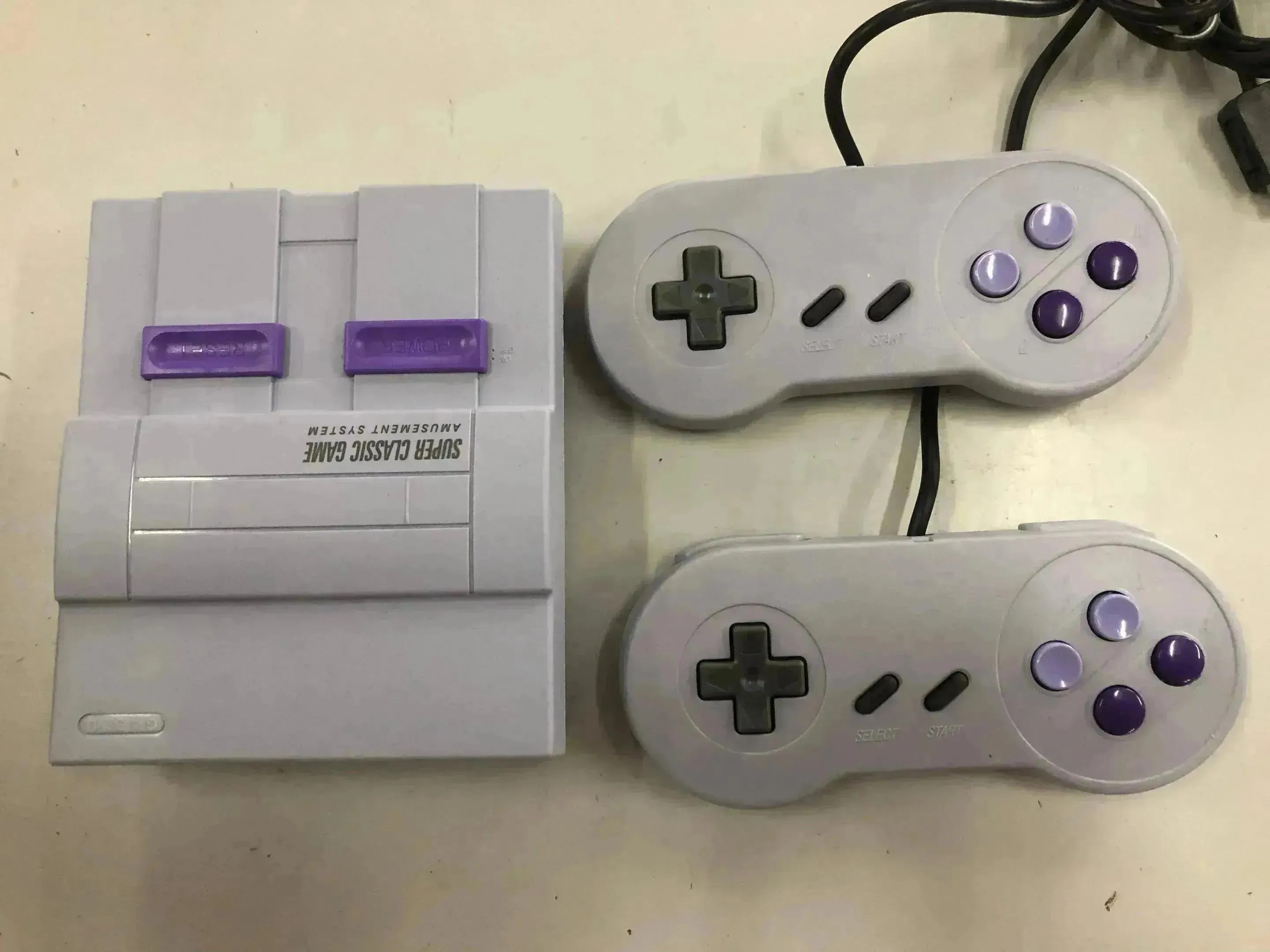 SNES Game Console 16 Bit MINI Game Console Replica