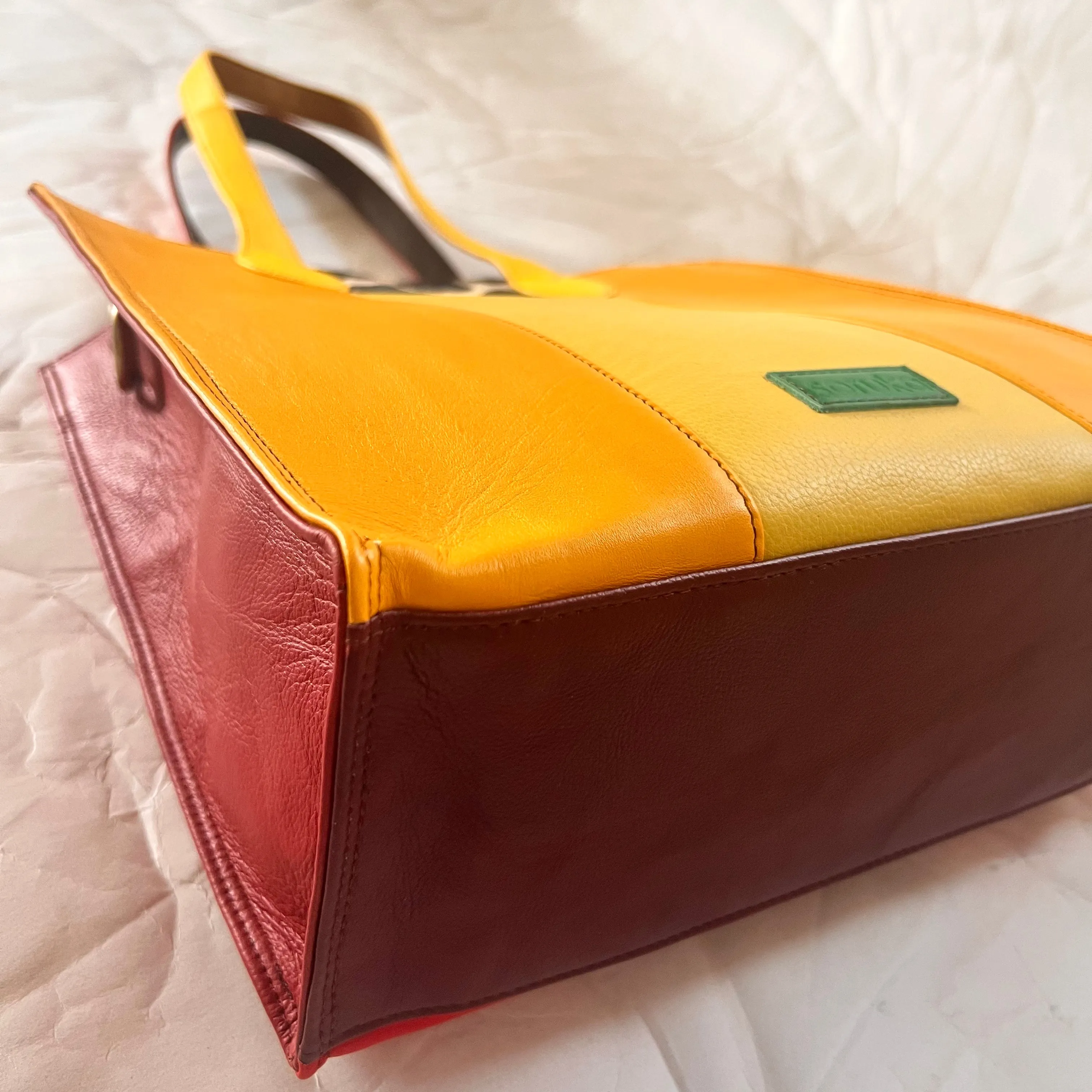 Soruka - Giselle Tote, Honey with Green