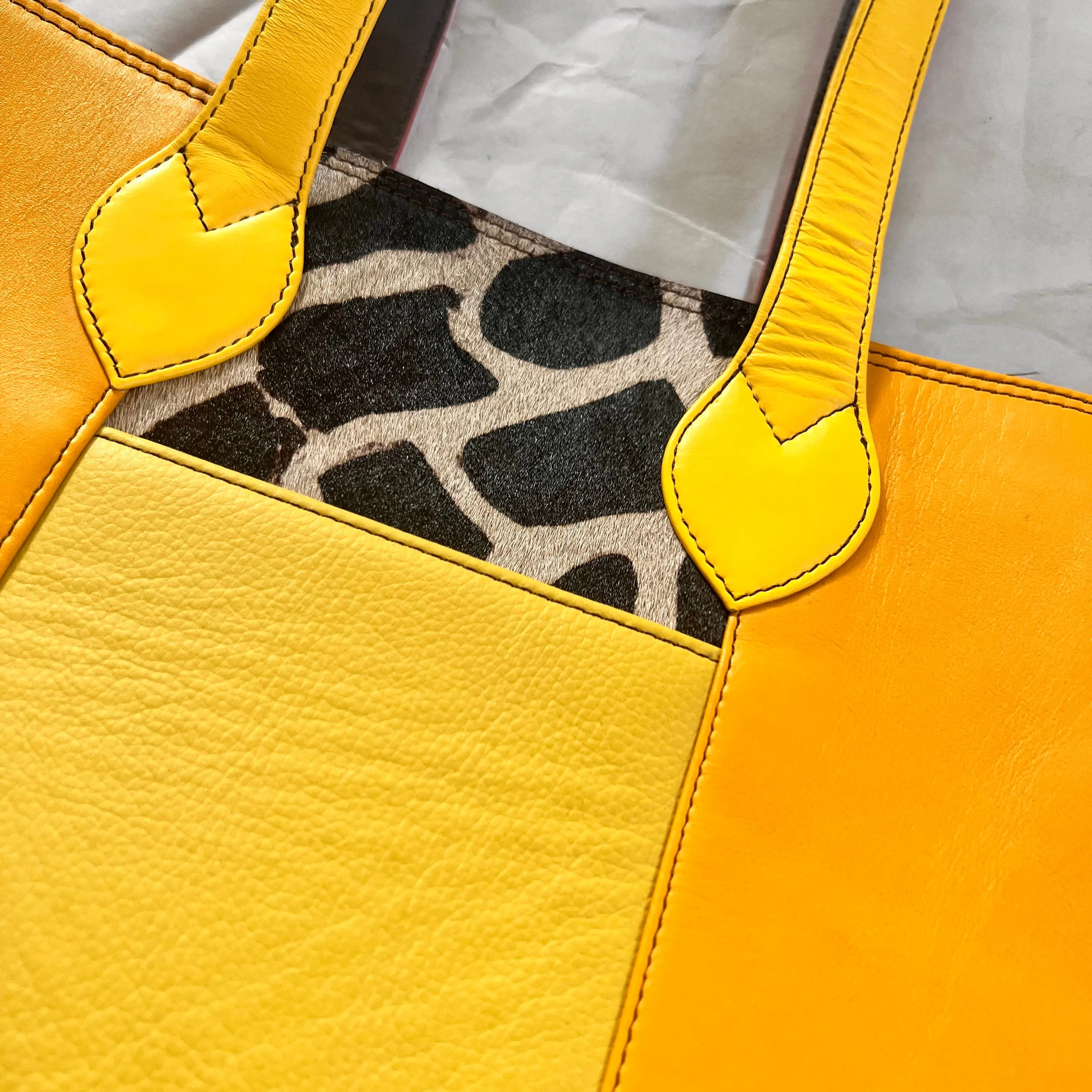 Soruka - Giselle Tote, Honey with Green