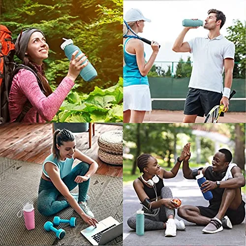 SPECIAL MADE Collapsible Water Bottles Leakproof Valve