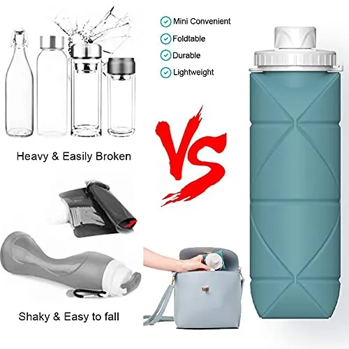 SPECIAL MADE Collapsible Water Bottles Leakproof Valve