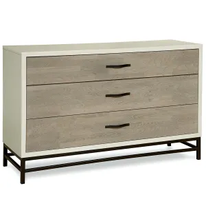 Spencer Dresser, Gray/Parchment