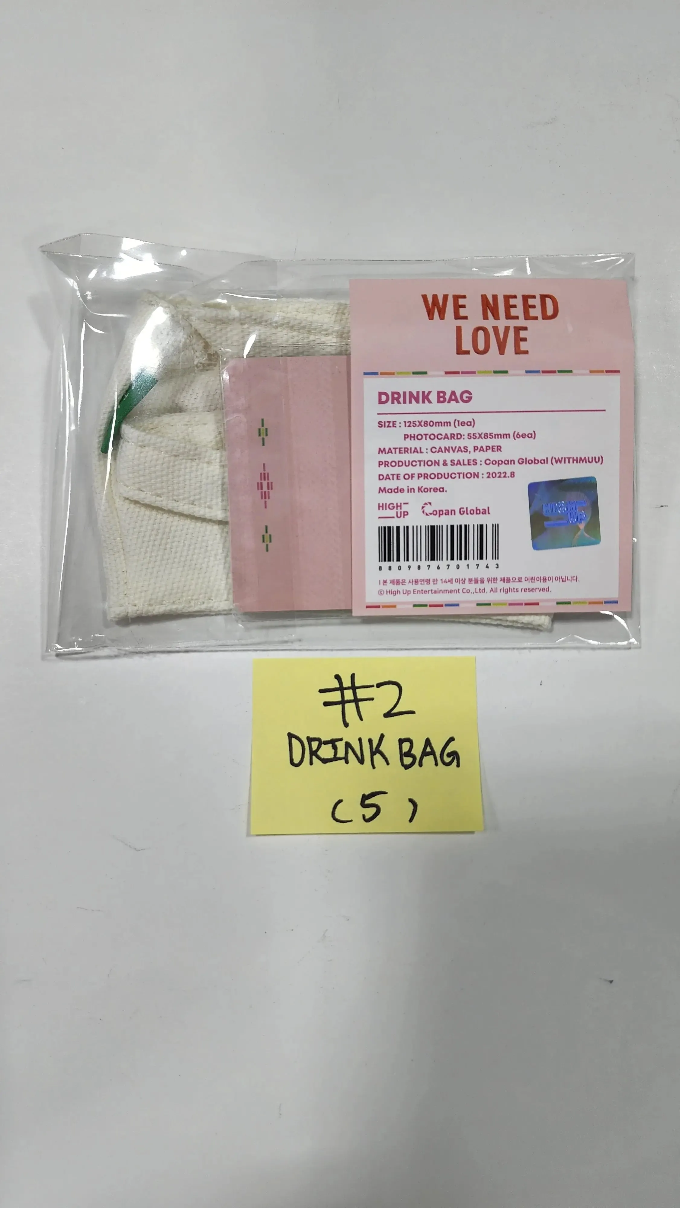 StayC - Official MD [Mini Photo Frame Key Ring, Photo Set, Drink Bag]