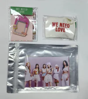 StayC - Official MD [Mini Photo Frame Key Ring, Photo Set, Drink Bag]