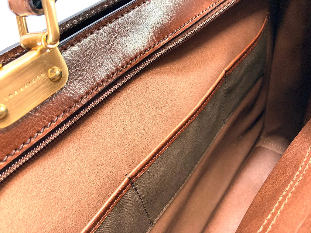 The Bridge Twin Gusset Briefcase - Style: 06436901