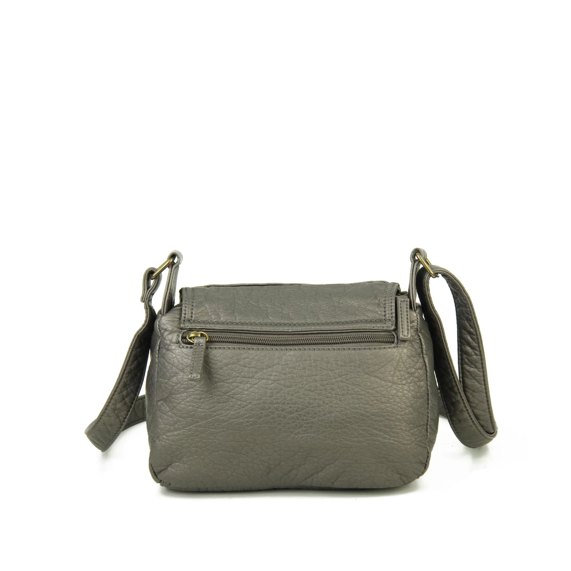 The Willma Crossbody - Dark Silver