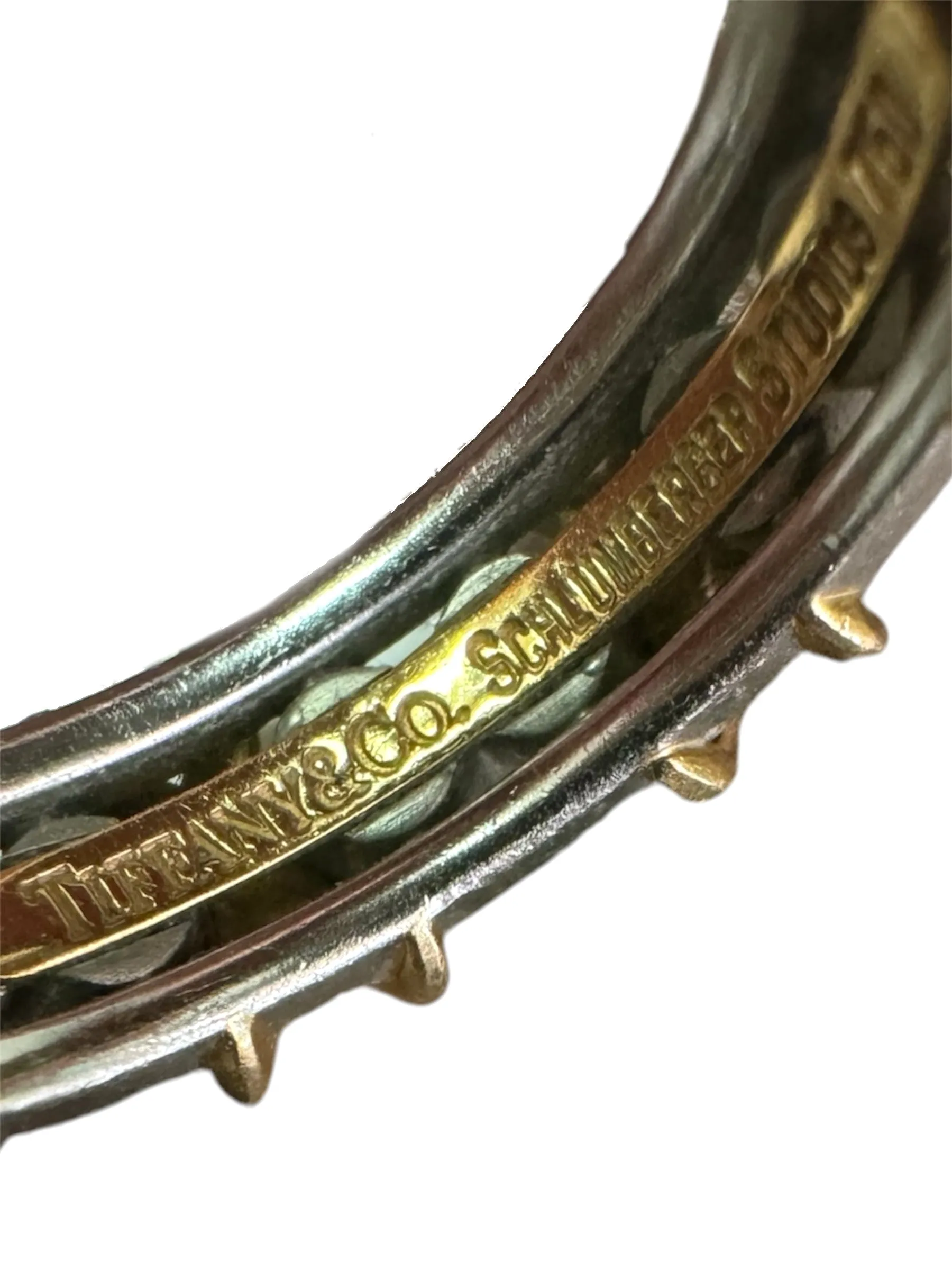 Tiffany & Co. Schlumberger Sixteen Stone Ring in Platinum with Diamonds Size 6.5 NEW
